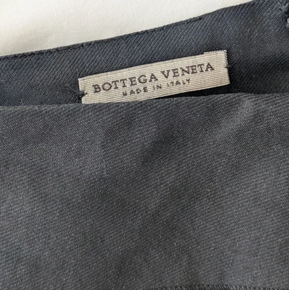 Bottega Veneta Charcoal A-Line Skirt - Picture 4 of 6